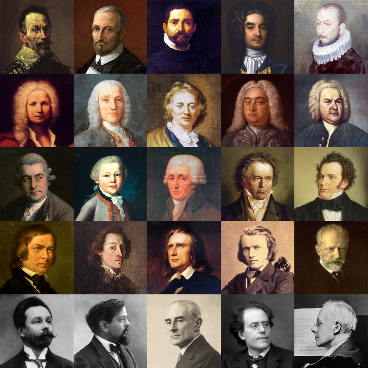 Знаменитые музыканты 19 века